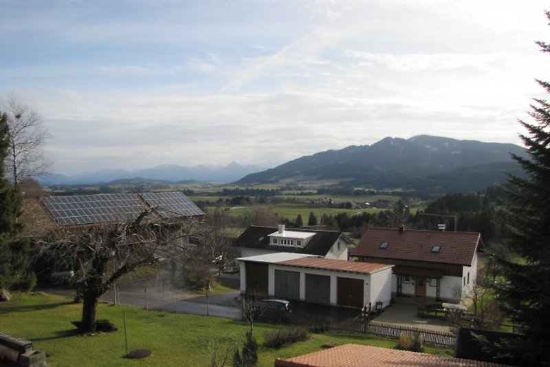 View from the bedrooms